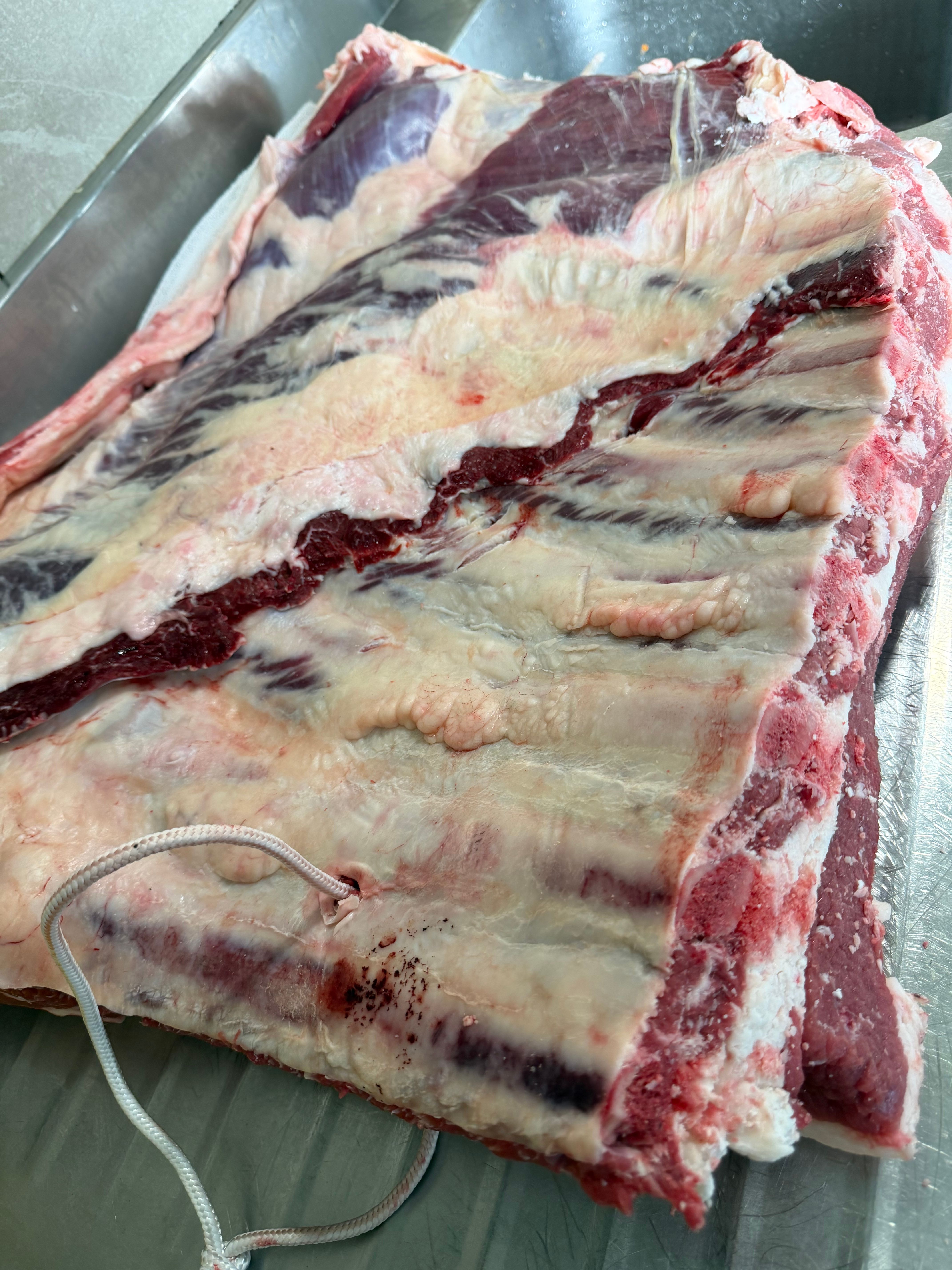 Viande de bœuf fraîche pour la préparation du kebab